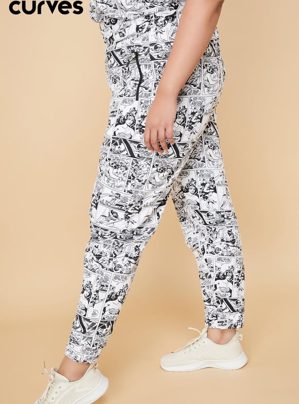 Women Printed Sports Joggers