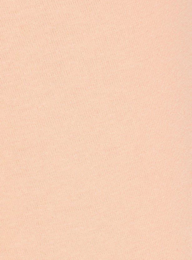 Girls Solid Full Length Leggings