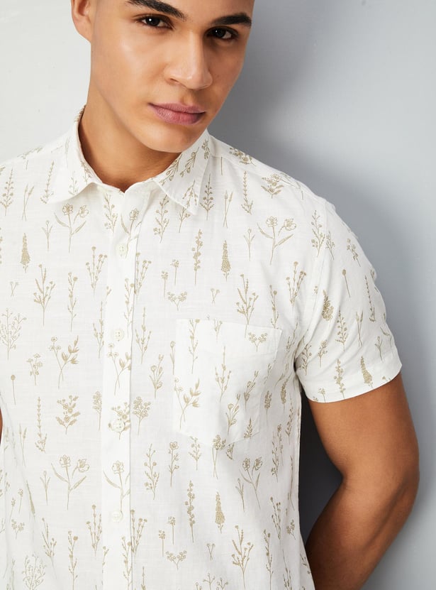 Men Regular Fit Printed Shirt