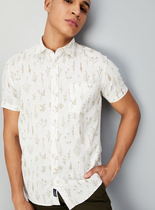 Men Regular Fit Printed Shirt