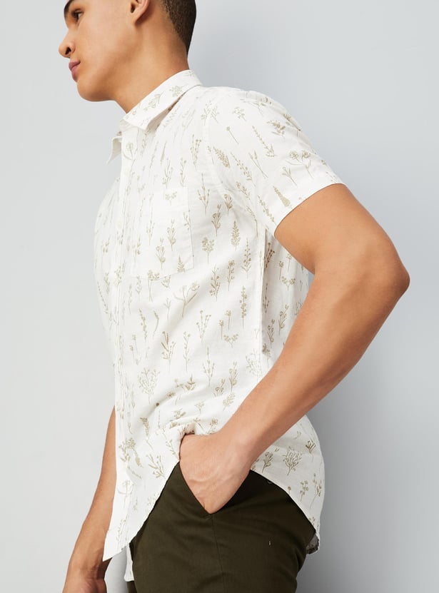 Men Regular Fit Printed Shirt