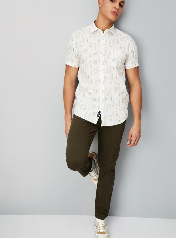 Men Regular Fit Printed Shirt