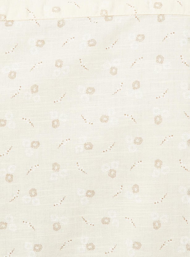 Men Printed Slim Fit Smart Casual Shirt