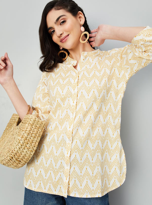 Women Printed Short Kurti