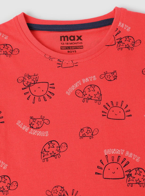 Boys All-Over Printed T-shirt