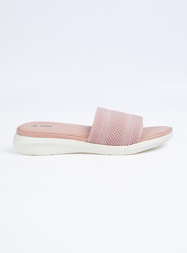 Women Knit Sliders