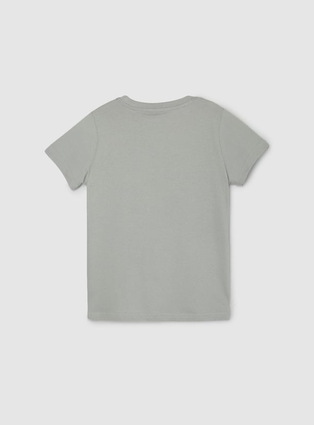 Boys Anime Printed T-shirt