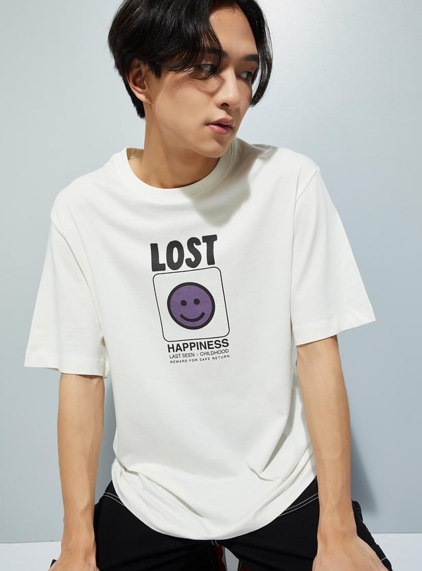 URB_N Men Regular Fit Graphic T-shirt