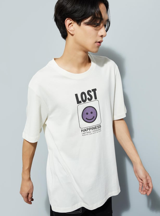 URB_N Men Regular Fit Graphic T-shirt