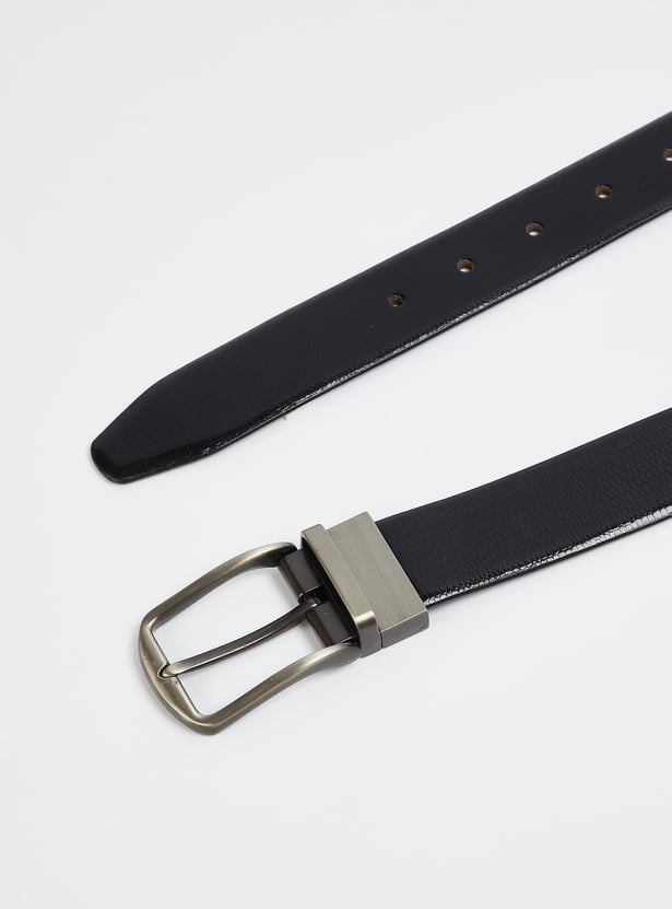 Buy Men Embossed Reversible Formal Leather Belt Online at just Rs. 799. ...