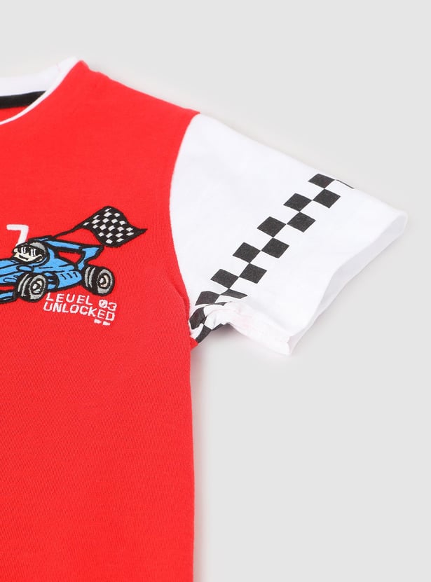 Boys Colourblock T-shirt