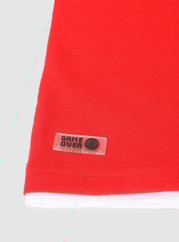 Boys Colourblock T-shirt