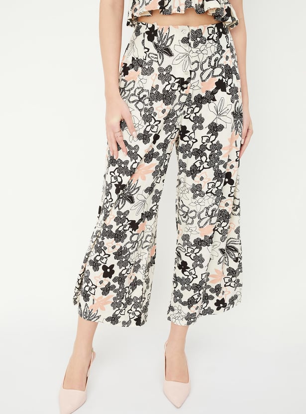 Women Printed Smocked Co-Ord Set