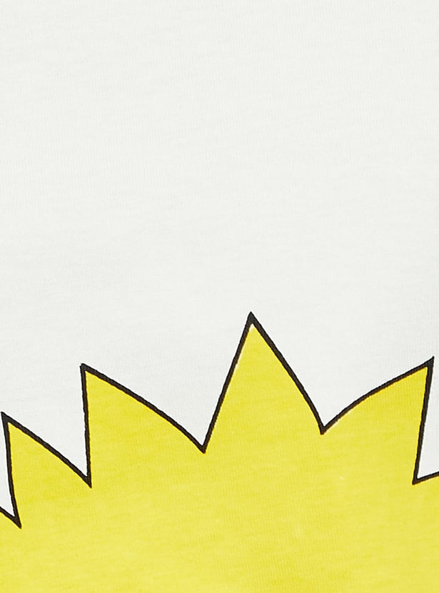 URB_N Men Oversized Naruto Printed T-shirt