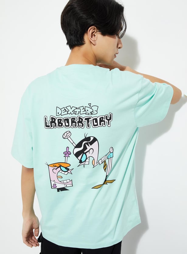 URB_N Men Oversized Dexter's Laboratory T-shirt