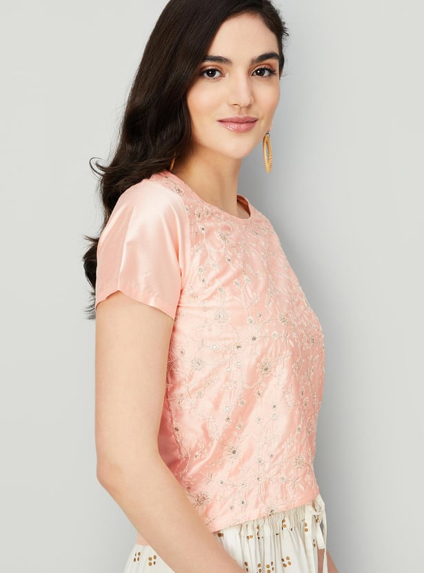 Women Embroidered Top