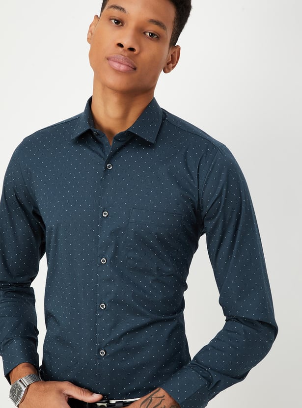 Printed formal shirts best sale