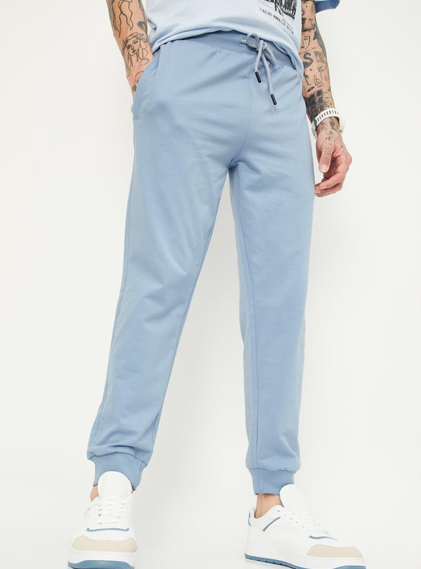 Men Solid Athleisure Joggers