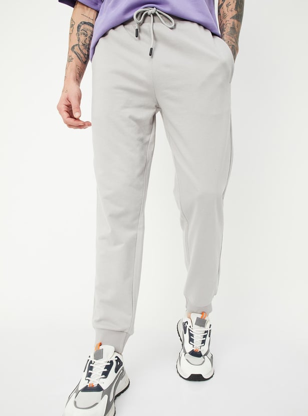 Men Solid Athleisure Joggers