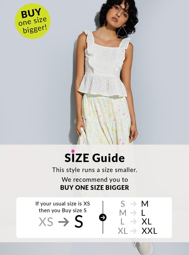 URB_N Women Schifilli Peplum Top