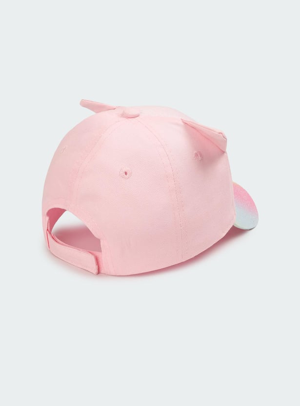 Girls Shimmery Baseball Cap