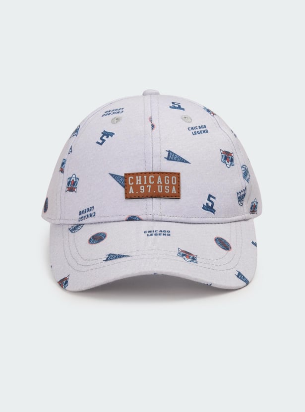 Boys Printed Baseball Cap