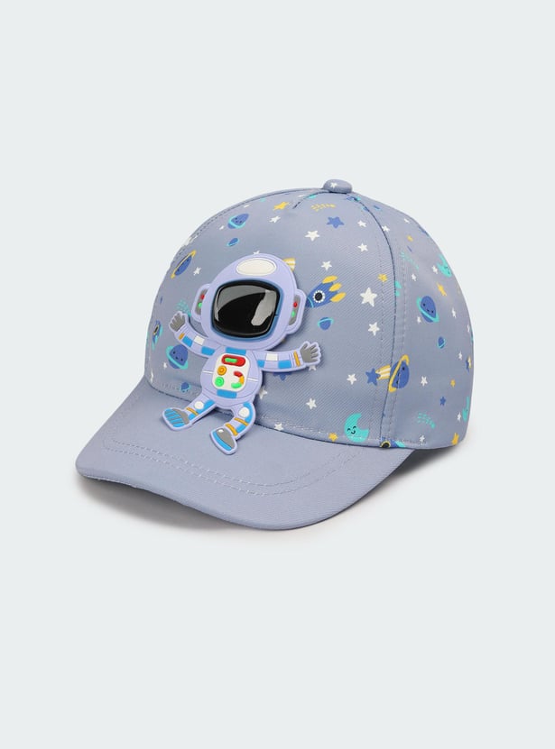 Boys Appliqued Baseball Cap