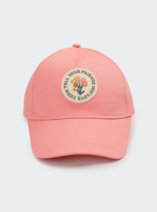 Women Applique Baseball Cap