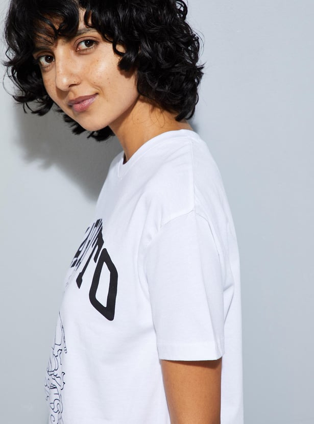 URB_N Women Naruto Printed T-shirt