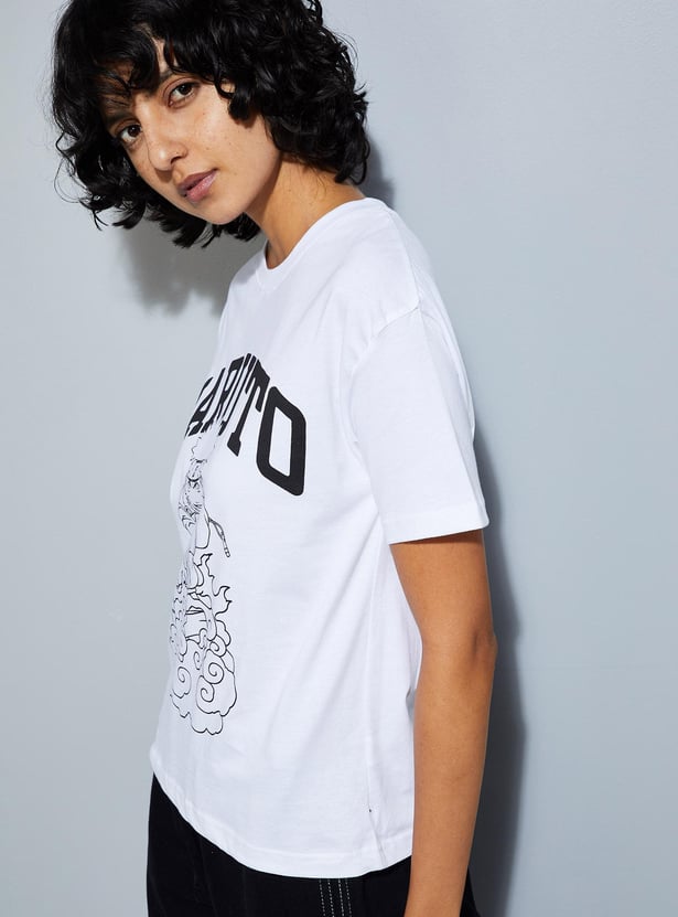 URB_N Women Naruto Printed T-shirt