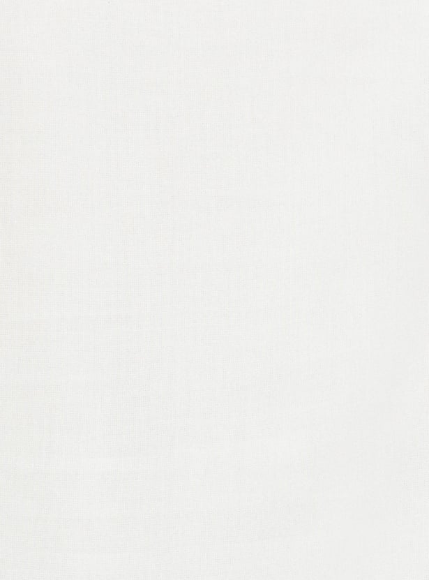 Women Embroidered Button-Down Tunic