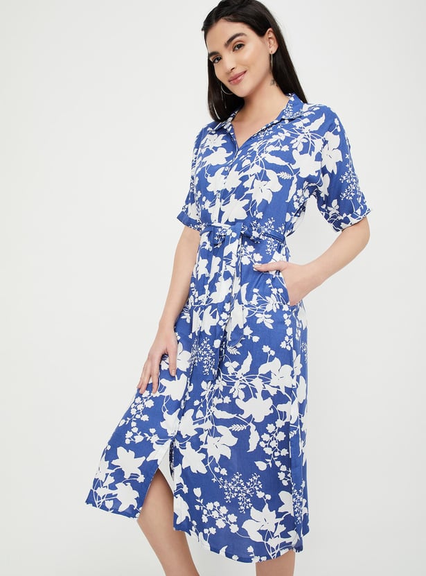 Buy Women Printed Shirt Dress Online at just Rs. 799.0
