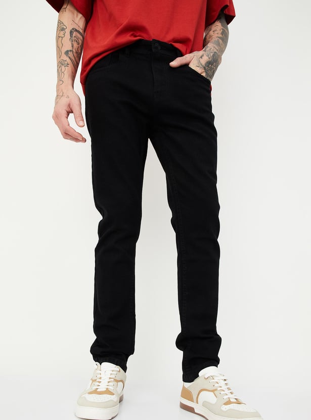 Men Solid Slim Fit Jeans