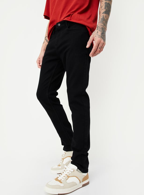 Men Solid Slim Fit Jeans