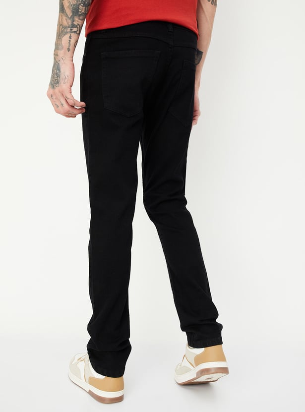 Men Solid Slim Fit Jeans