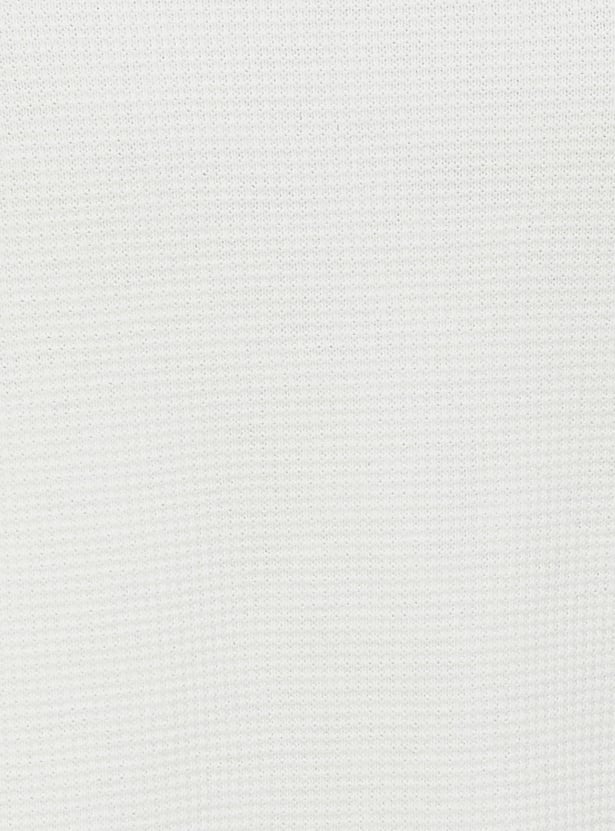 Men Slim Fit Flat Knit Polo T-shirt