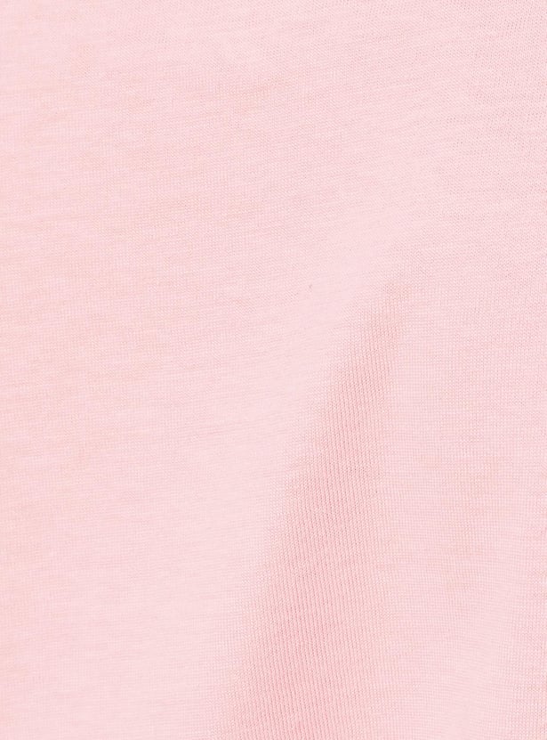 Women Printed Tie-Up Neck Top