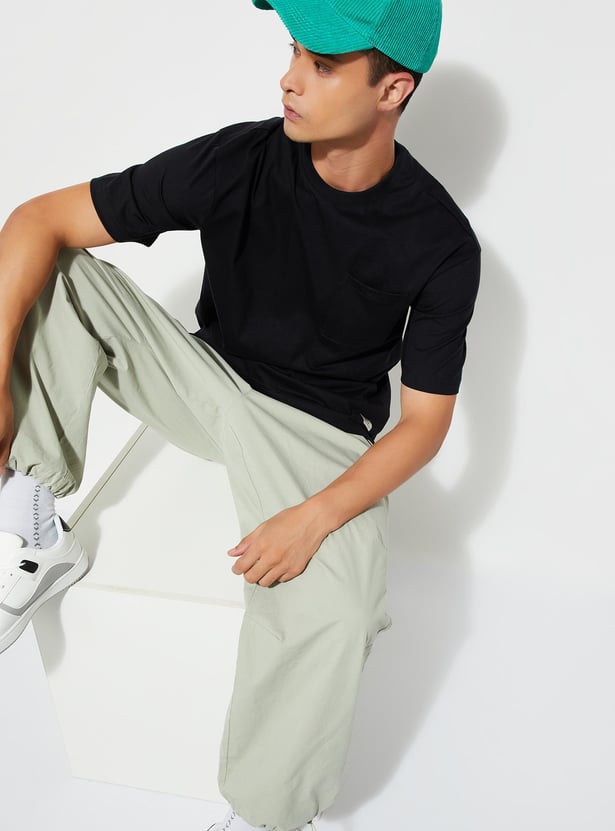 URB_N Men Oversized Solid T-shirt