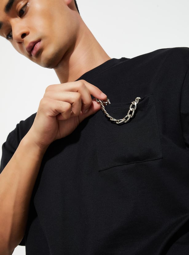 URB_N Men Oversized Solid T-shirt