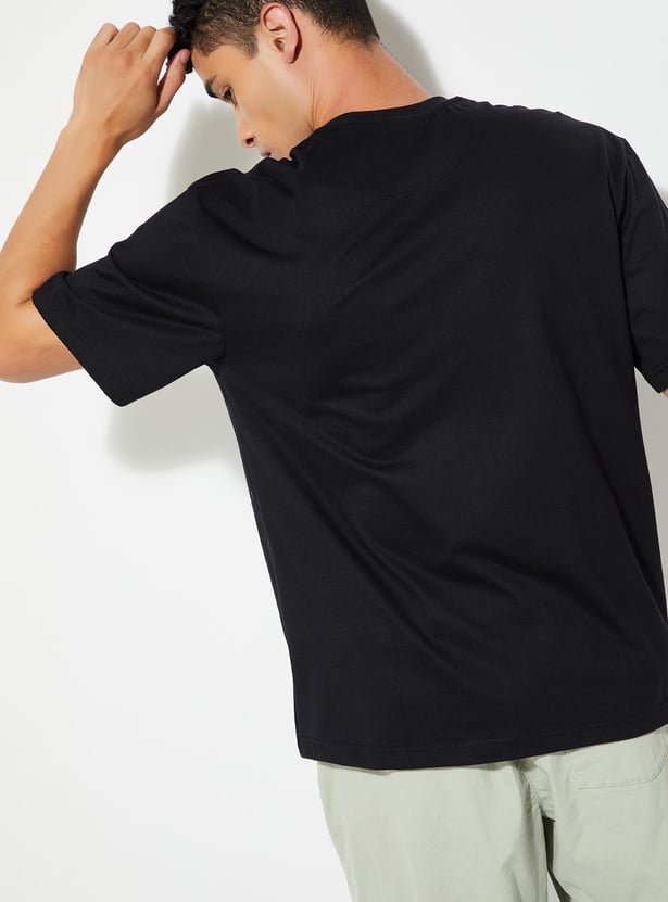 URB_N Men Oversized Solid T-shirt