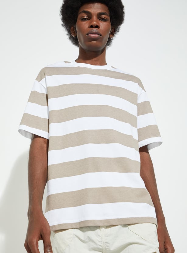 トップス Broad Stripe L/S Oversized Regular Shirt Graphpaper (グラフペーパー) Broad L/S Oversized Regular