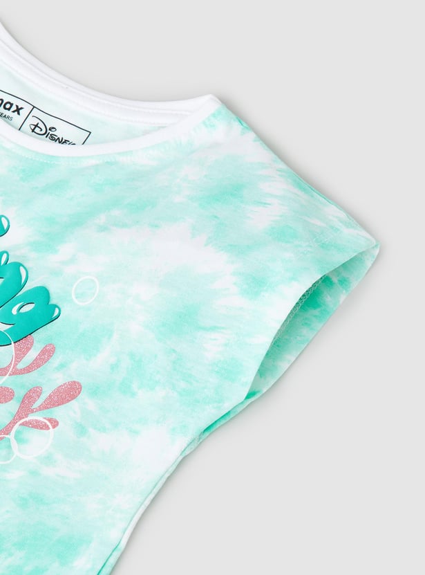 Girls Finding Nemo Printed Sleeveless T-shirt