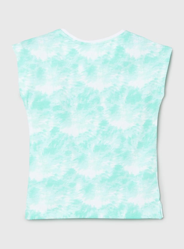 Girls Finding Nemo Printed Sleeveless T-shirt