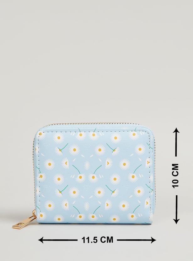 Women Printed Zip-Around Wallet