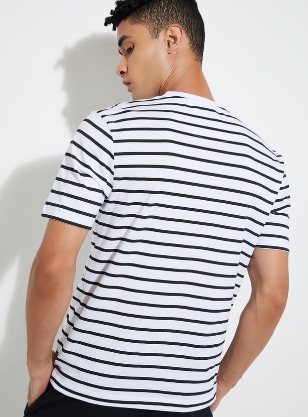 Buy Urb N Men Regular Fit Striped T Shirt Online At Just Rs Max Fashion