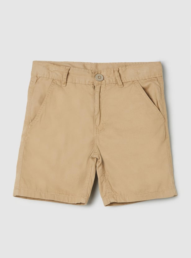 Buy Boys Solid Woven Shorts Online at just Rs. 449.0 - 1000013571719 ...