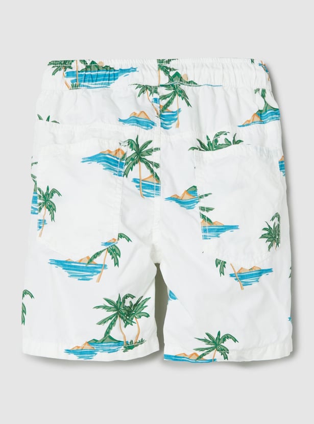 Boys Printed Woven Shorts