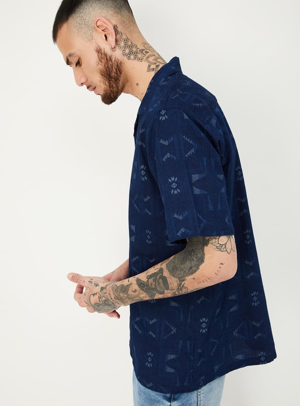 Men Printed Resort Shirt