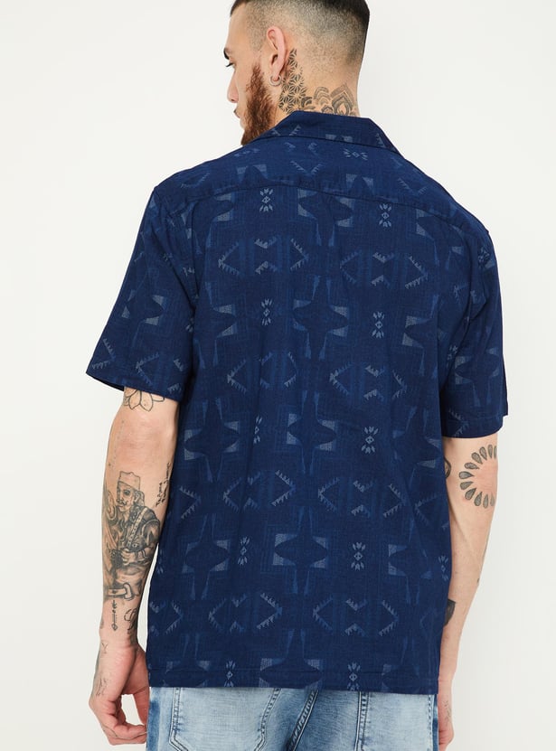 Men Printed Resort Shirt