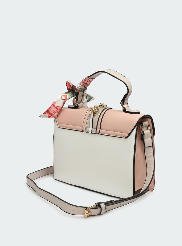 Women Colourblocked Sling Bag